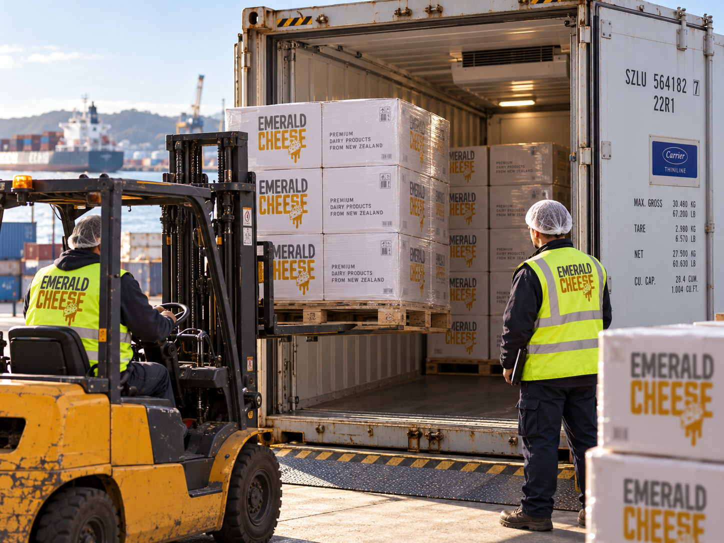 Emerald Cheese Portside Loading Operation